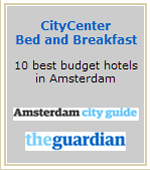 The Guardian award best budget hotel in Amsterdam