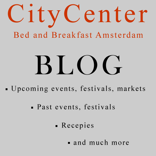 Amsterdam Bed and Breakfast CityCenter Blog Page. 
